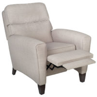 15437 Deluxe Recliner - grey - footrest extended