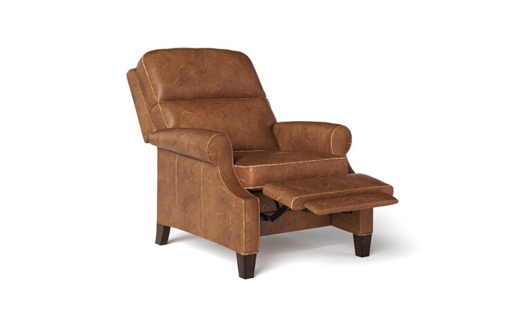 The Solon Recliner in reclined position