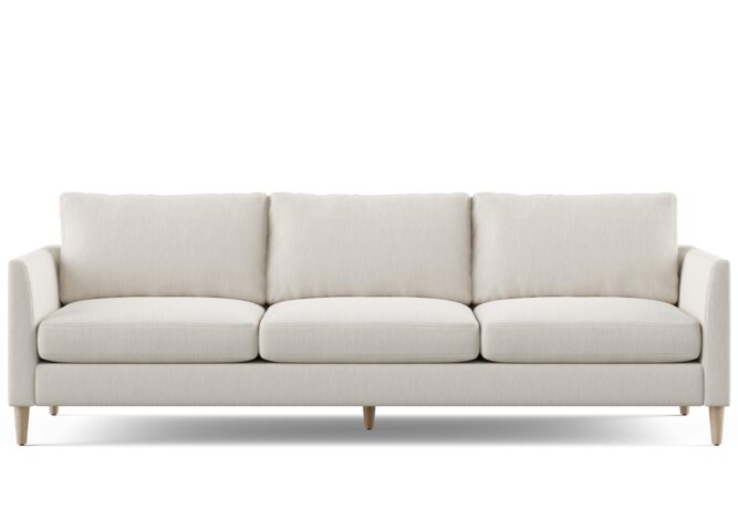 Tribeca mid century modern sofa front