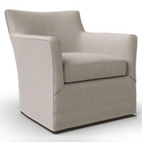 14406 Clarissa Swivel Chair - angle