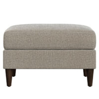 Tribeca mid-century modern ottoman designed to perfectly pair with Tribeca chair