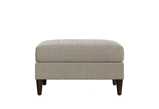 Tribeca Mid-Century Modern Sectional Ottoman