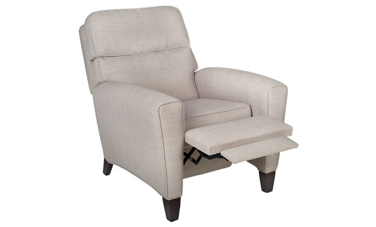 15437 Deluxe Recliner - grey - footrest extended