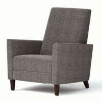 Harvard transitional chair recliner from Vogel with fully upholstered frame