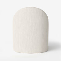 Back view of the Amelia upholstered dining chair by Vogel. Made in Toronto, Ontario.