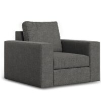 Broadway Modern Swivel Chair Angled View