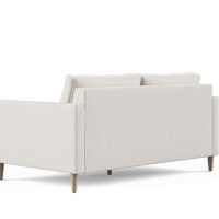 Tribeca mid century modern loveseat backside
