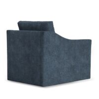 Soho Modern Swivel Lounge Chair Back View