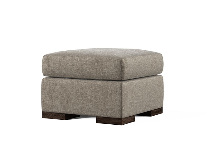 Soho Ottoman designed to pair with Soho Sectional