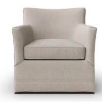 14406 Clarissa Swivel Chair - front