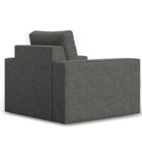 Broadway Modern Swivel Chair Back View