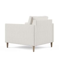 Tribeca mid century modern chair back side