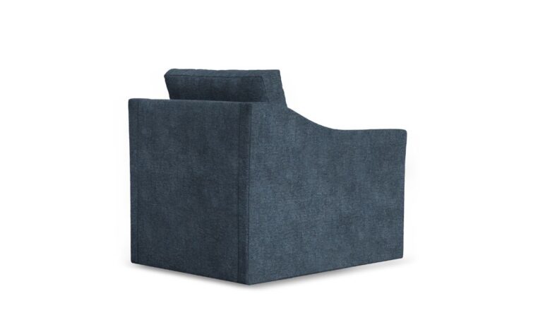 Soho Modern Swivel Lounge Chair Back View