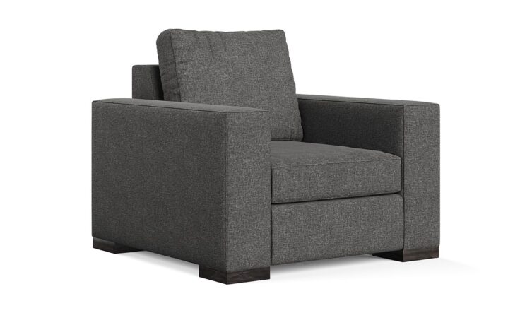 Broadway lounge chair side angle