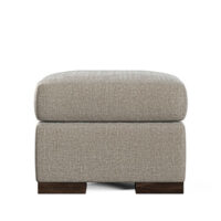 Soho square ottoman designed to pair with Soho Chair