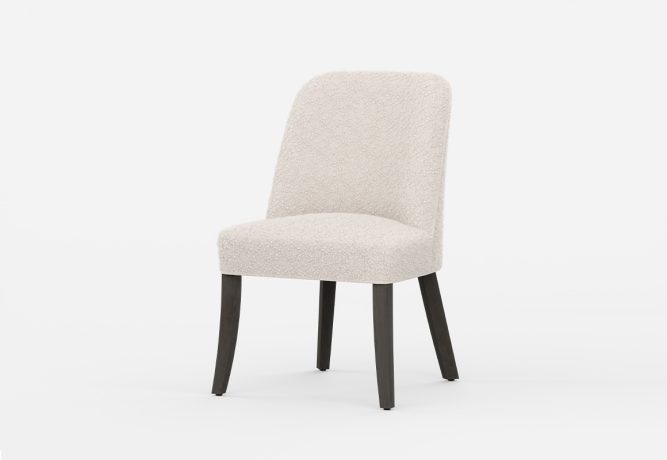 white dining chair