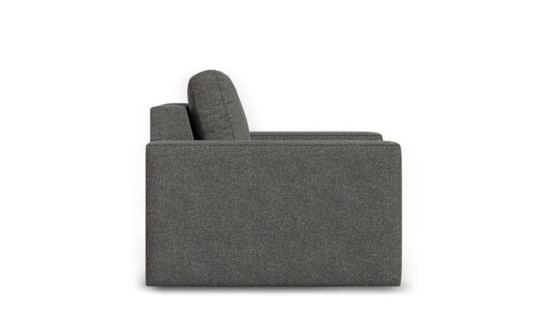 Broadway Modern Swivel Chair Side View