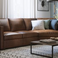 Soho sectional sofa made in Toronto by Vogel.