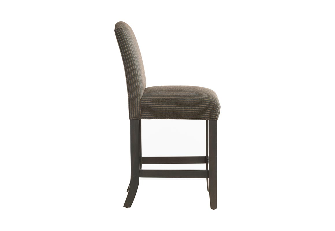 Custom transitional bar stool