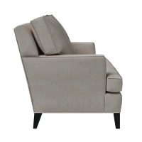 side view of traditional birkley loveseat