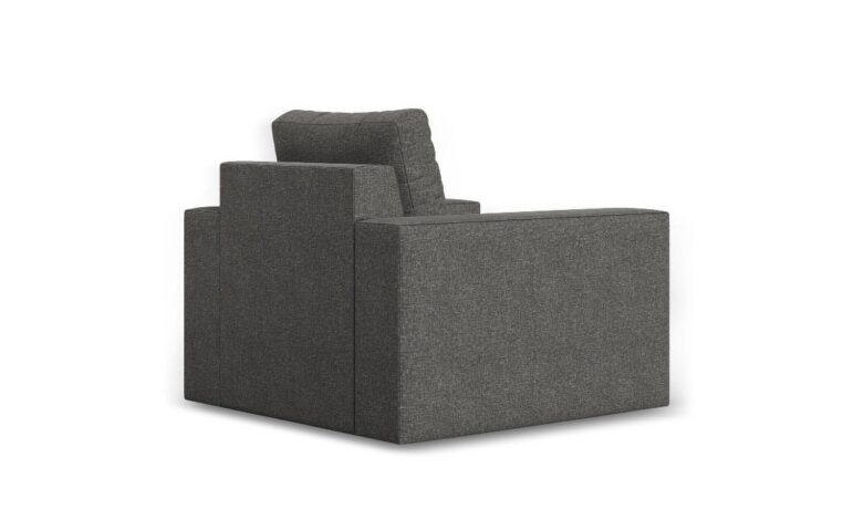 Broadway Modern Swivel Chair Back View