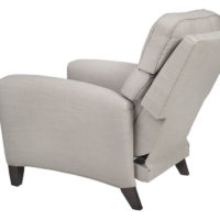 15437 Deluxe Recliner - grey - back