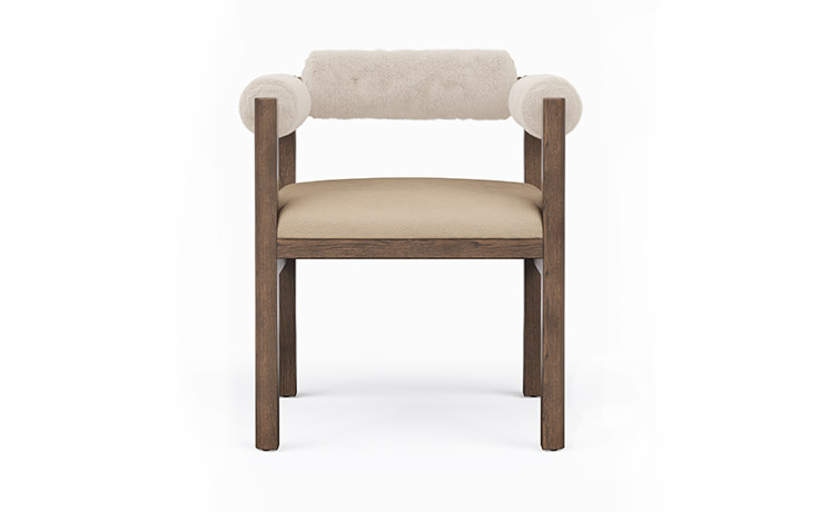 The Marlowe ergonomic Armchair handcrafted in Toronto by Vogel.