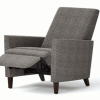 Harvard transitional chair recliner from Vogel reclined