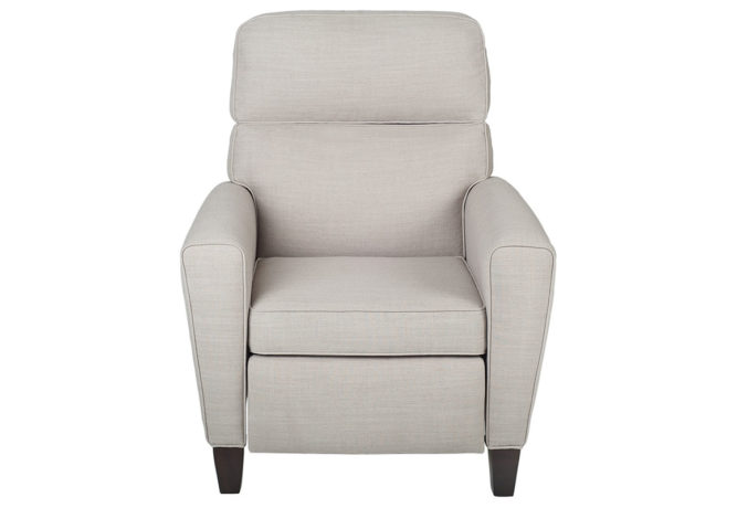 15437 Deluxe Recliner - grey - front