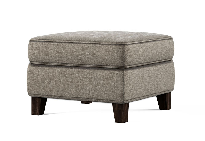 Chelsea small ottoman designed to pair with chelsea chair from Vogel