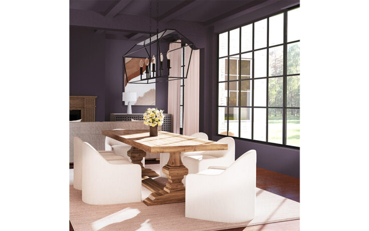 The Amelia chair by Vogel. Made in Toronto, Ontario.