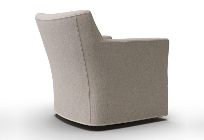 Back shot of the Vogel Clarissa Swivel Glider - Canada Made