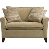 front view of customizable chair and a half