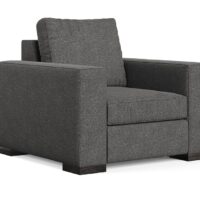 Broadway lounge chair side angle