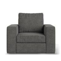 Broadway Modern Swivel Chair Front View