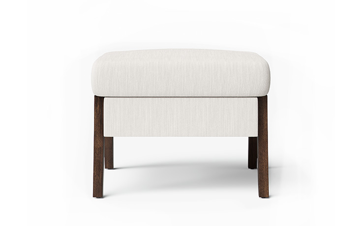Alesund Mid-Century Modern Ottoman