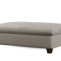 Rockefeller Sectional Ottoman designed to perfectly fit with Rockefeller Sectional from Vogel