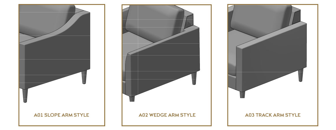 TRIBECA ARM STYLES