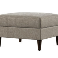 Tribeca mid-century modern ottoman designed to perfectly pair with Tribeca chair from Vogel